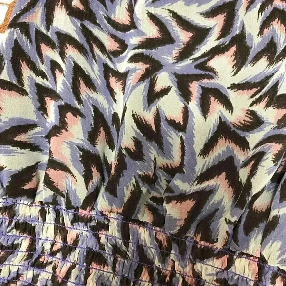 Bellatrix Purple Cross Front Sleeveless Top - Picture 5 of 5